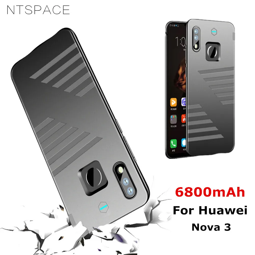 Портативное зарядное устройство NTSPACE зарядный чехол для Huawei Nova 3 задний зажим