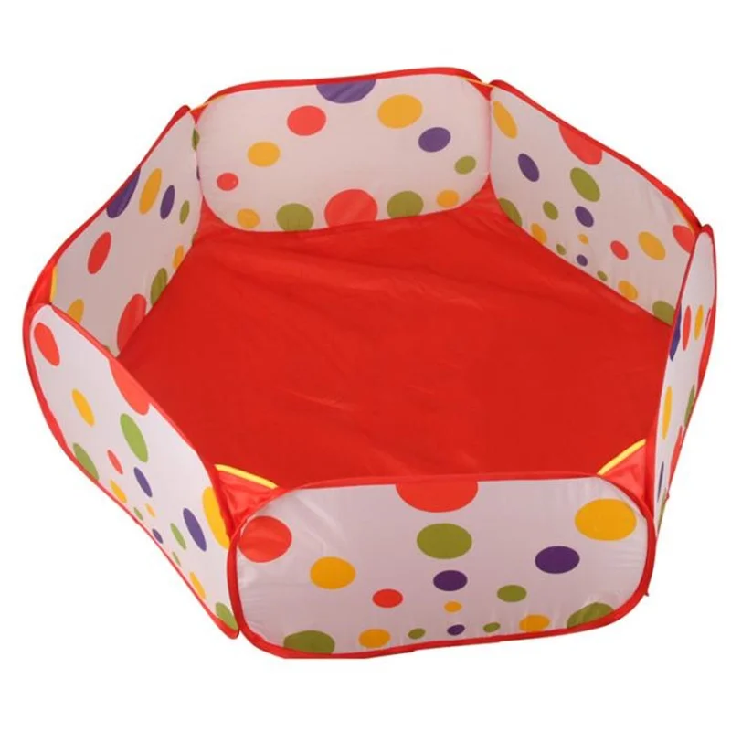 Всплывающий шестигранник в горошек детский мяч игровой детский бассейн сумка-тоут игрушка подарок на день рождения развивающие игрушки подарки для детей отлично