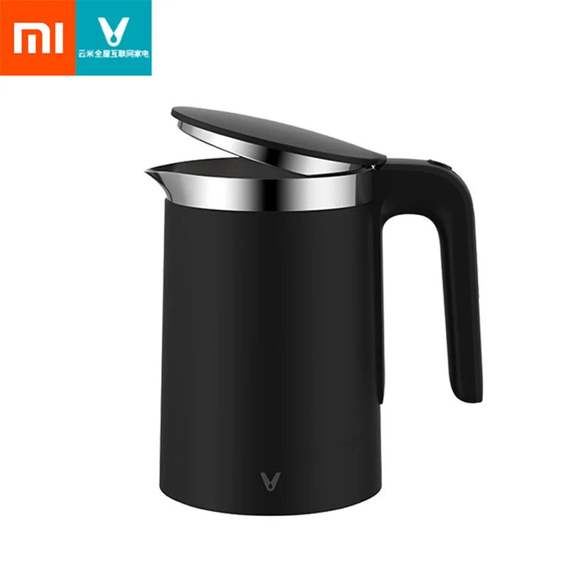 XIAOMI VIOMI 1.5L 1800 Вт умный электрический чайник с постоянной температурой Профессиональный чайник с функцией быстрого кипячения OLED Viomi Bluetooth управление приложением