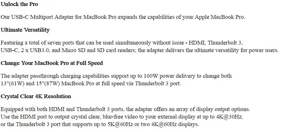 MINIX NEO C-D USB-C зарядки Thunderbolt 3 до 5 к 60 Гц или два 4 к 60 Гц многопортовый адаптер HDMI выход для Apple MacBook Pro