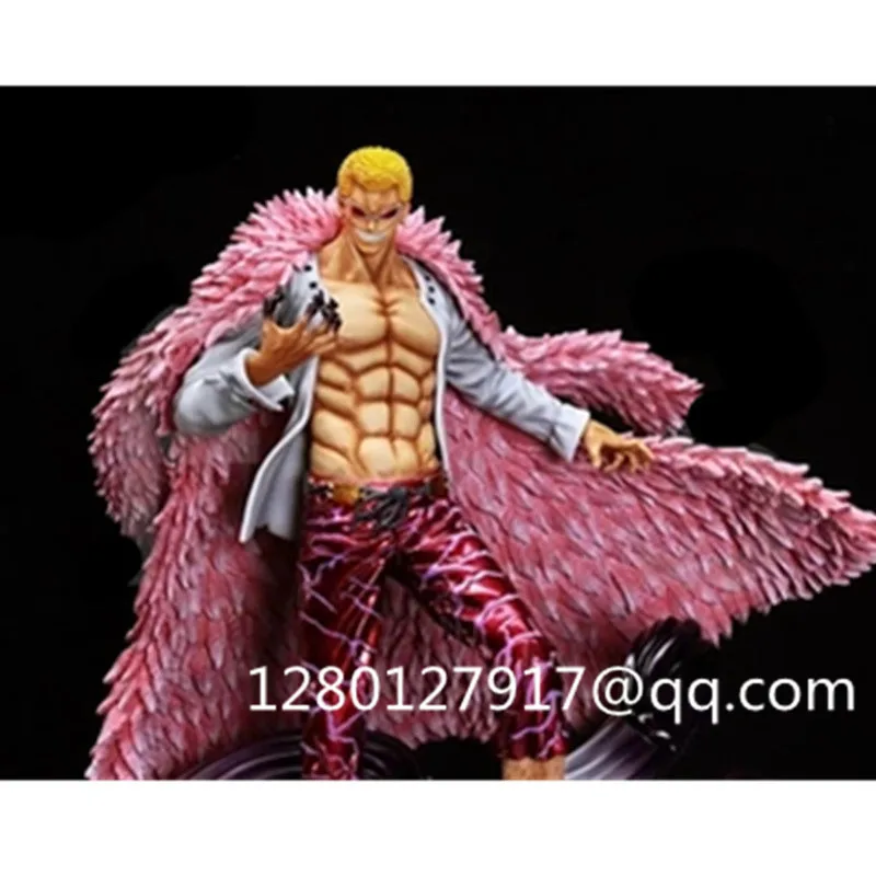 Статуя один кусок donquixote doflamingo полноразмерный портрет 1/8 бюст анимационная фигурка GK Коллекционная модель игрушки 38 см коробка P1255