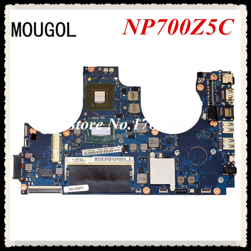 

MOUGOL For Samsung NP700Z5C Laptop motherboard mainboard i7 CPU Discrete graphics 100% Work Free Shipping