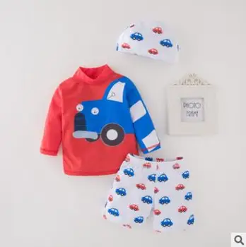 

Baby Boys Swimwear Children Swimsuit Bathing Beach Spa Pool Swimming Suits Kids Infant Summer Clothes 10sets/lot