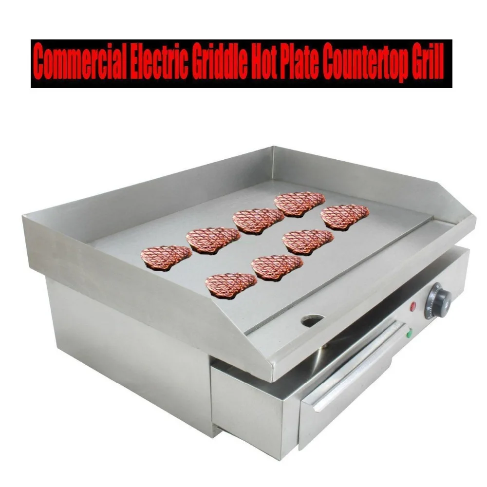 (Ship from Germany) 3000W Electric Griddle Chop Hot Plate 55cm
