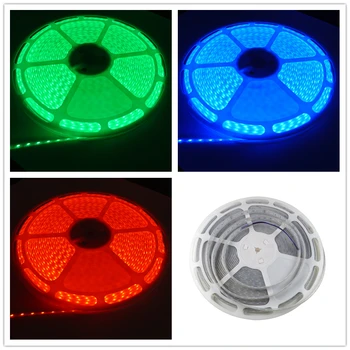 

20meters 24V SMD 5050 60leds/M 1200leds Flexible LED Strip Light RGB Horse Race 20M/roll