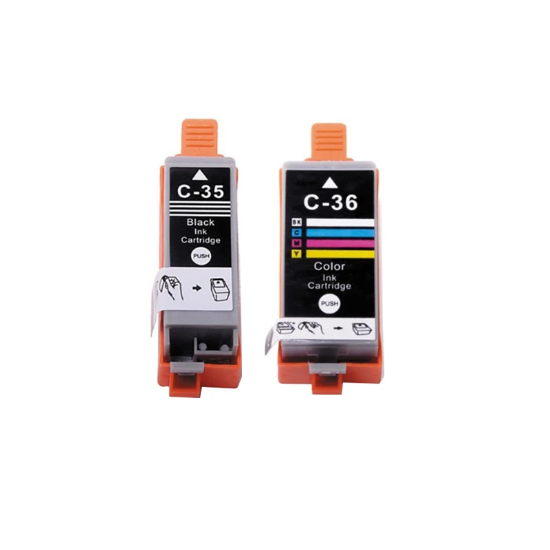 Картридж для принтера canon PGI 35 CLI 36 pgi35 cli36 PIXMA IP100B IP100 10 комплектов | Компьютеры и