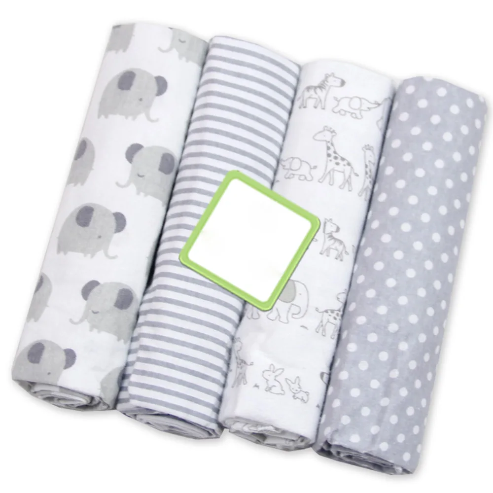 15 видов стилей, 4 шт./лот, детское одеяло, подгузники из муслина для новорожденных, хлопок, Пеленальное Одеяло, фотография новорожденных, муслиновое Пеленальное Одеяло - Цвет: PJ3381J