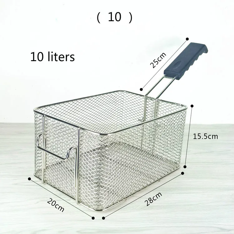 28 вариантов фритюрница из нержавеющей стали экран картофель фри рамки квадратный фильтр сетки зашифровать дуршлаг формы жарки корзины фритюрницы сетки