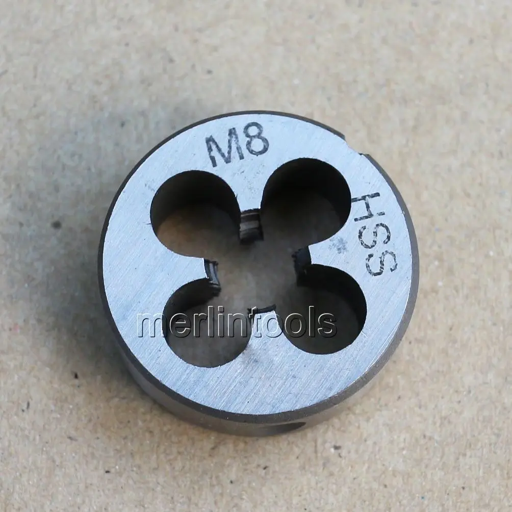 

8mm x 1.25 Metric HSS Right hand thread Die M8 x 1.25mm Pitch