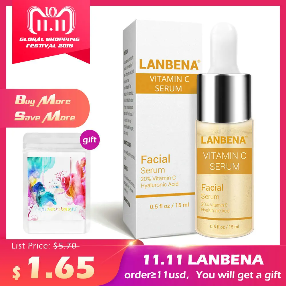 Недорогие, но эффективные сыворотки для лица Lanbena с aliexpress - Алиэкспресс