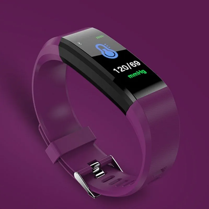Smartch ID115 Plus HR фитнес приложение gps трекер активности умный Браслет монитор сна