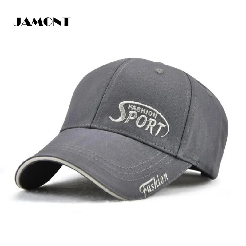 JAMONT Unisex Sport Golf Hat Summer Outdoor Sunshade Embroidery Peaked