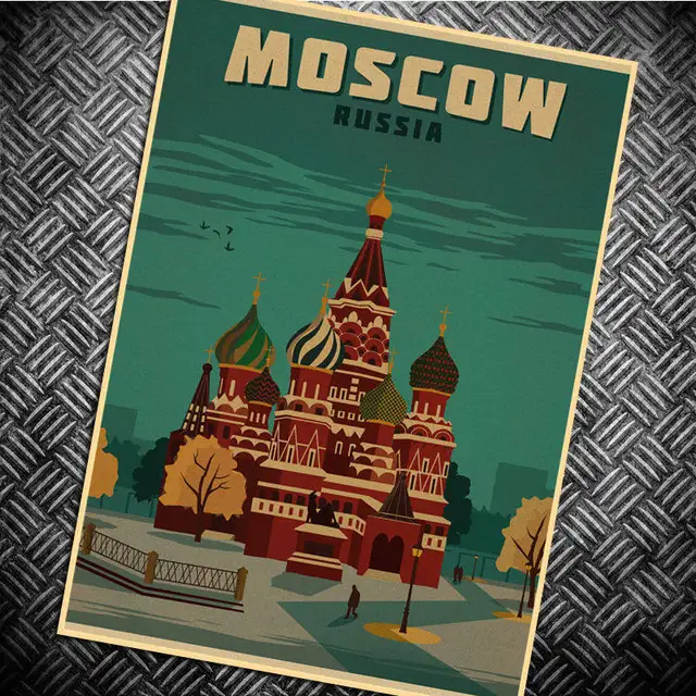 Free ship! Canada Toronto Wall Sticker Vintage Posters Motivational