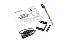 Foxeer XAT600M HS1177 600TVL CCD 2.8MM Lens IR Mini FPV Camera 5V-22V With Bracket PAL / NTSC for DIY Drone