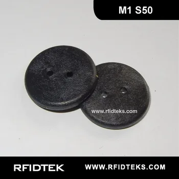 

G20B Dia 20mm RFID Laundry Tag NFC Proximity Token PPS RFID Industry TAG 13.56MHZ 1K BYTE R/W ISO14443A with M1 S50 Chip