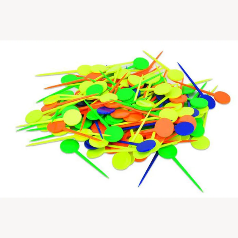 Aliexpress.com : Buy 450pc Cocktail picks drink stirrers rods bartender plastic round top