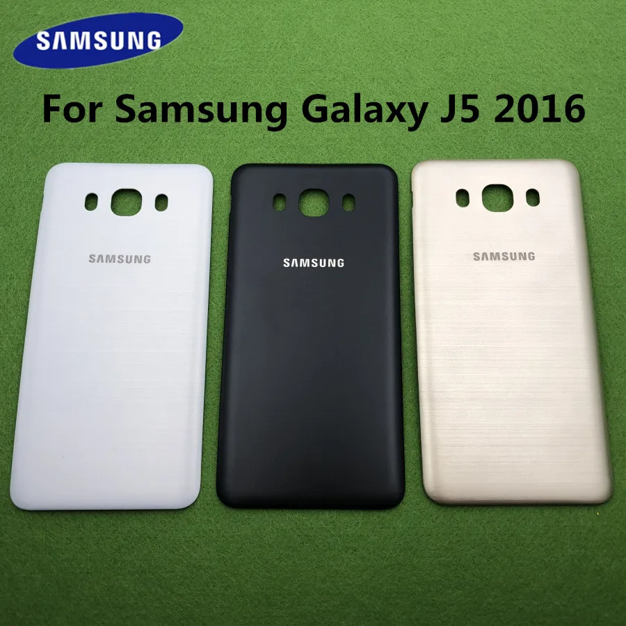 

For Samsung Galaxy J5 2016 J510 J510F J510FN J510H J510G Original Phone Cases Housing Back Cover Rear Battery Door With NFC