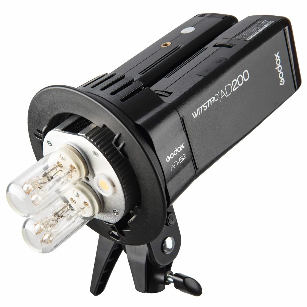 

Godox AD-B2 Bowens Mount double tubes Light Head Bracket for AD200 Portable Flash Speedlite