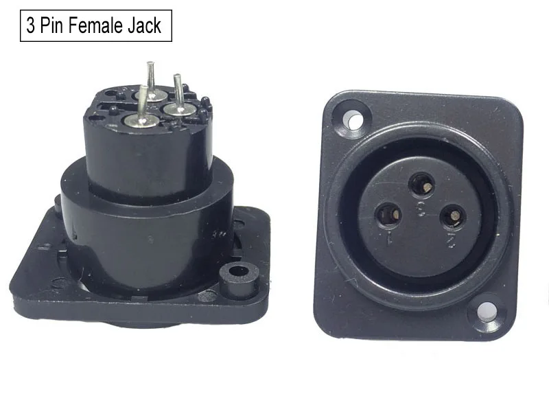 XLR  Female Connector (d4)