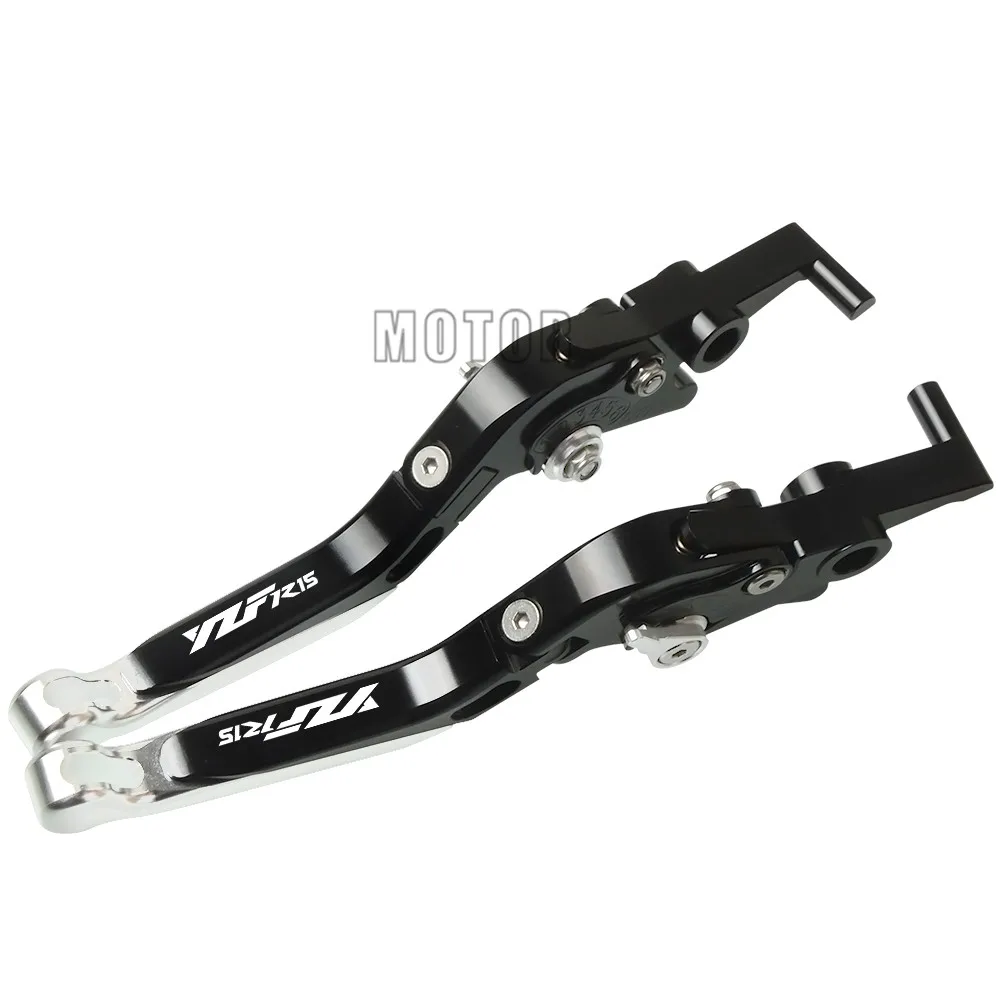 Для Yamaha YZF R15/YZFR15/YZF-R15- CNC Мотоцикл Регулируемый складной раздвижной, складной сгибающийся сцепные рычаги - Цвет: SL For YZFR15 17-19