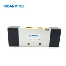 NBSANMINSE 4A310 4A320 4A330 1/4 3/8 Pneumatic Control Air Valve AIRTAC Type Two Position Five Way Three Position Five Way