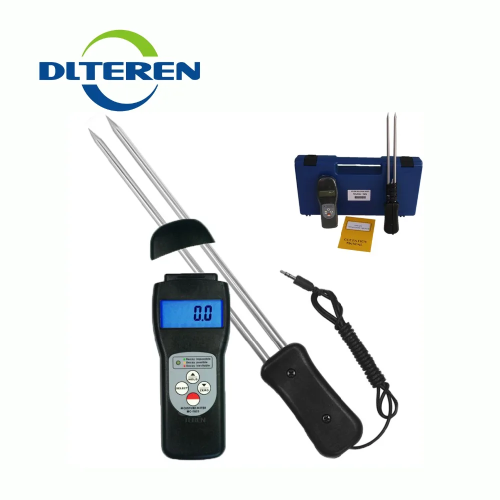 

LCD display pin type digital moisture meter grain