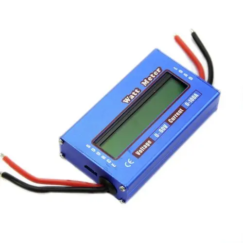 

Digital DC combo Meter LCD Watt Power Volt Amp RC Battery dis charging Analyzer