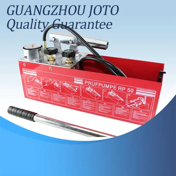 

Manual Hydraulic Test Pump 50KG PPR Water Pipe Press Machine