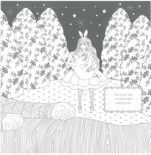 Aliexpress Buy Alice In Wonderland Colouring Book Secret Garden Style Coloring Relieve Stress Kill Time Graffiti Painting Drawing From