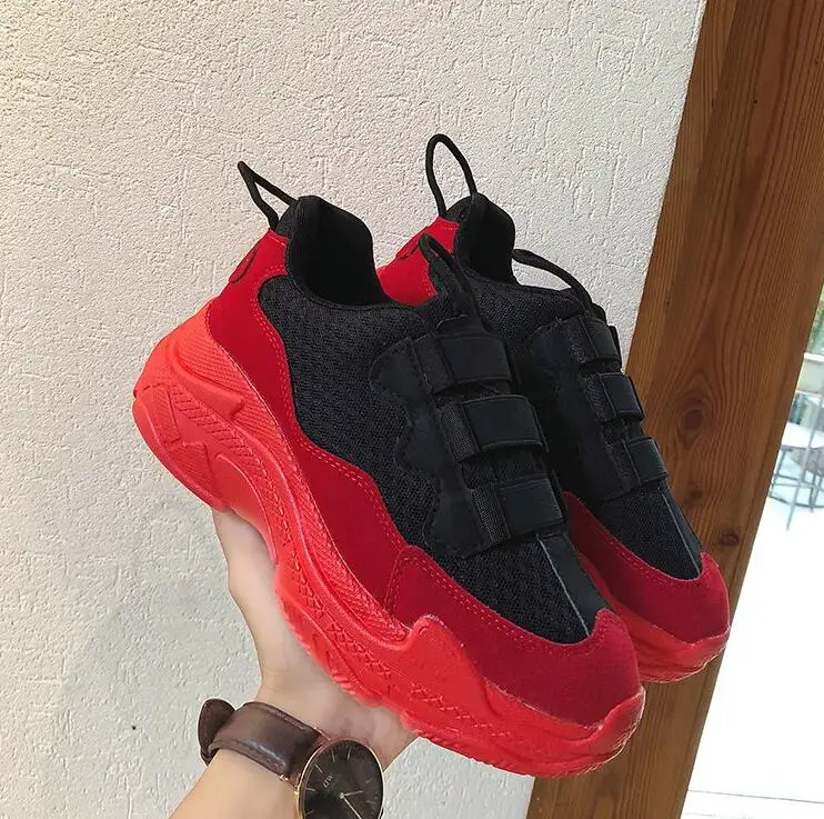 

Women Casual Shoes 2019 Black New Autumn Mesh Women Shoes Flats Platform Lace-Up Fashion Breathable Women Sneakers Shoes Size 39