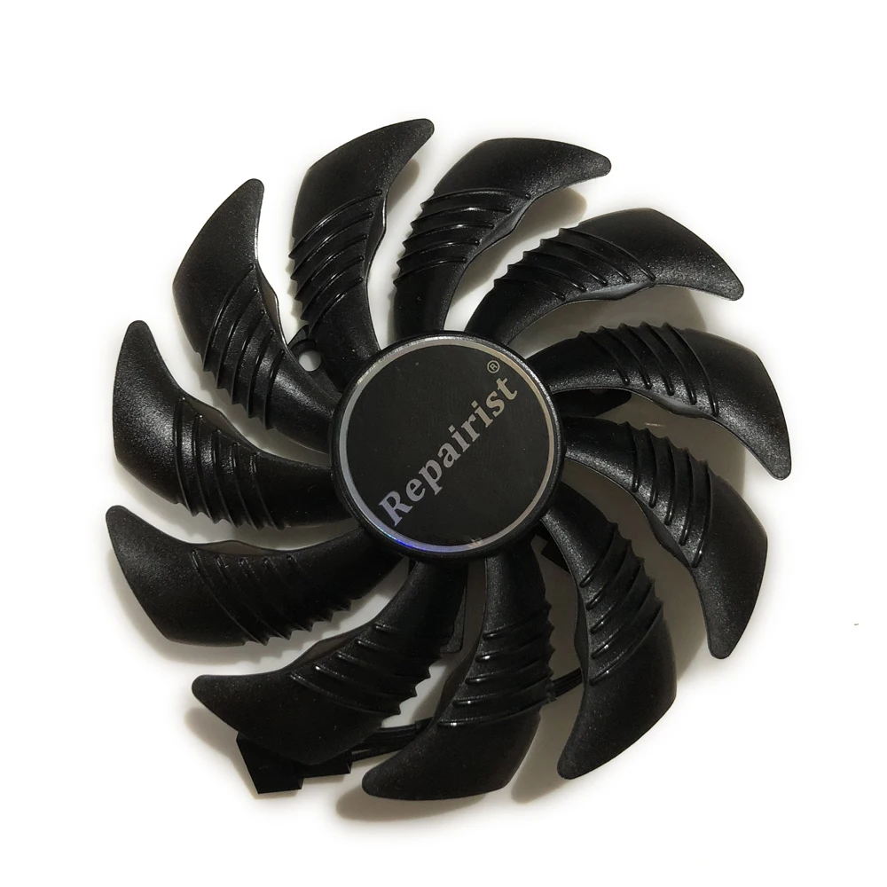 82 85 мм T129215SU GPU радиатор альтернативный охлаждающий вентилятор для GIGABYTE RX580 480 570 470