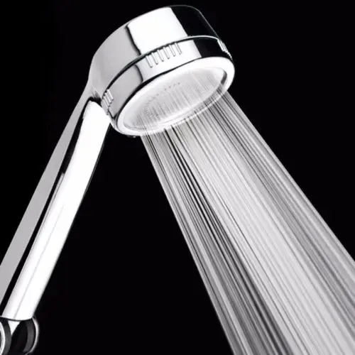 NEW New Anion Handheld Shower Head Nozzle Bathroom High Pressure SPA Water Skin Care H15