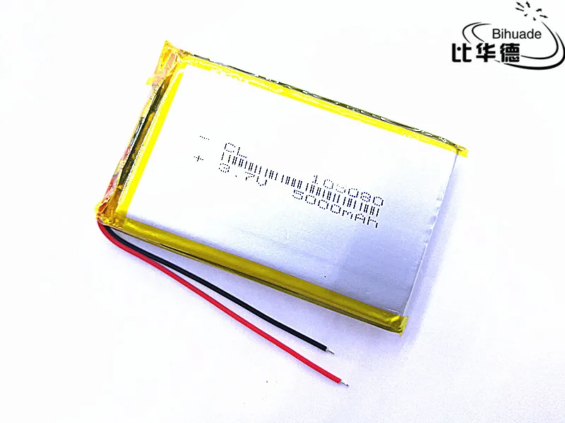 SD 3 7 V 5000mAh 105080 литий полимерный ионный аккумулятор для Mp3 MP4 MP5 GPS PSP mobile bluetooth|lithium