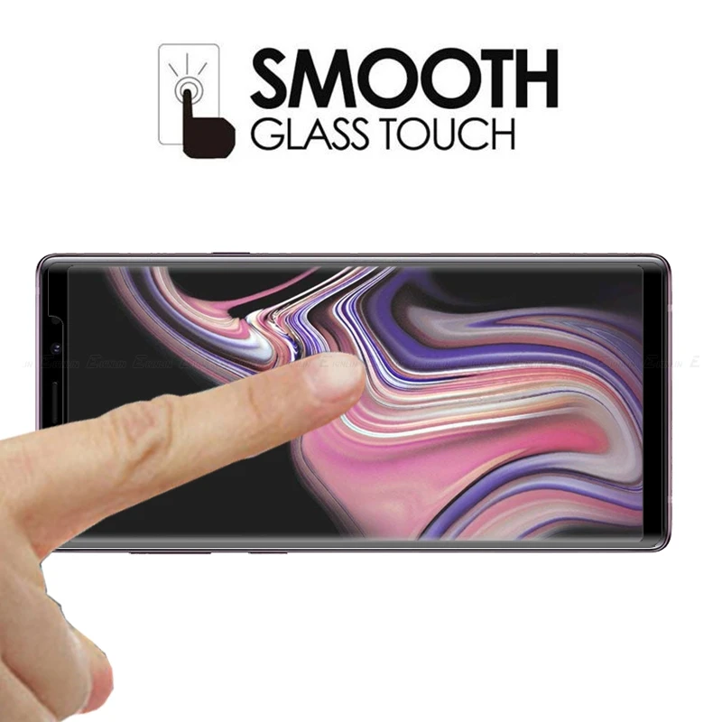 3D изогнутый край Полный Клей закаленное стекло для Samsung Galaxy S8 S9 Plus Note 8 9 Защитная