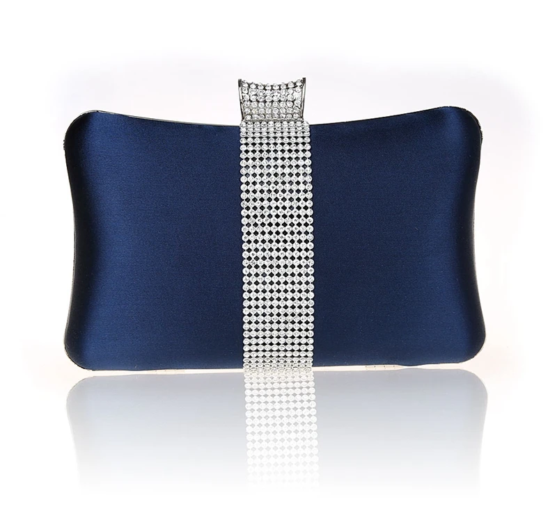 2016 High Quality Navy Blue Ladies Wedding Evening Bag Clutch handbag