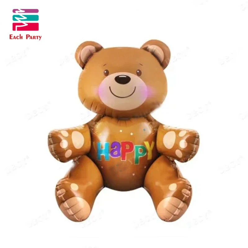 Precio reducido Gran 3D Oso de balones clásicos de juguete globos de helio globo feliz bailes, cumpleaños inflable juguetes bebé ducha fiesta suministros Q53gOQj7