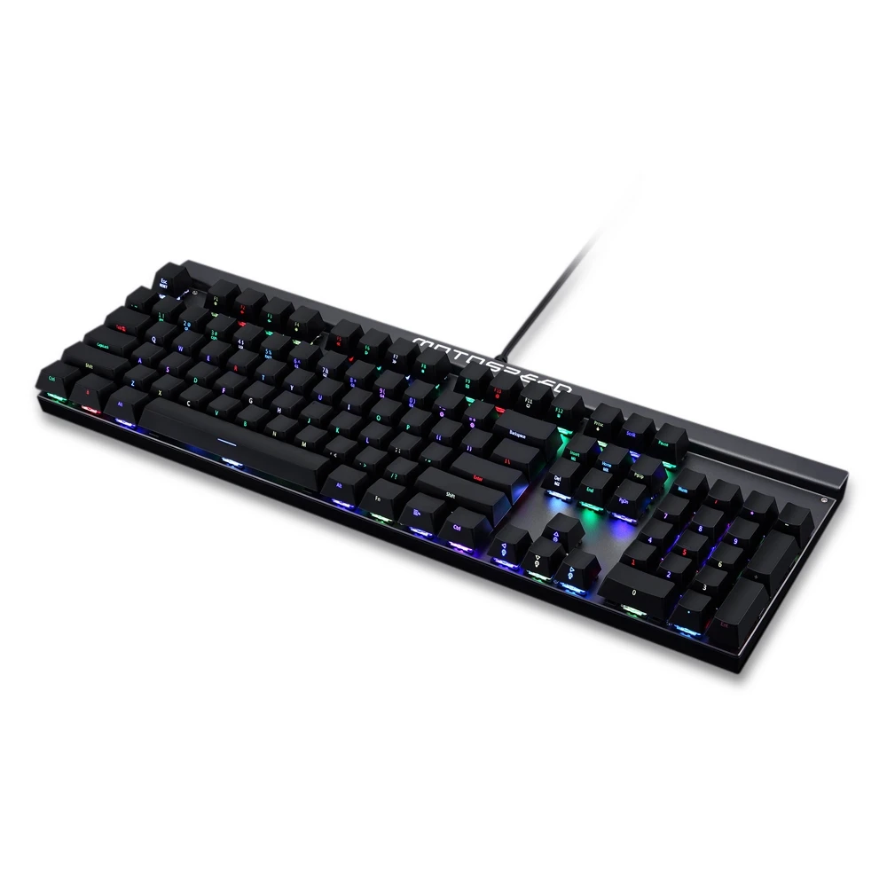 Оригинал Motospeed CK103 Проводная Механическая клавиатура 104 ключей RGB с подсветкой Gaming