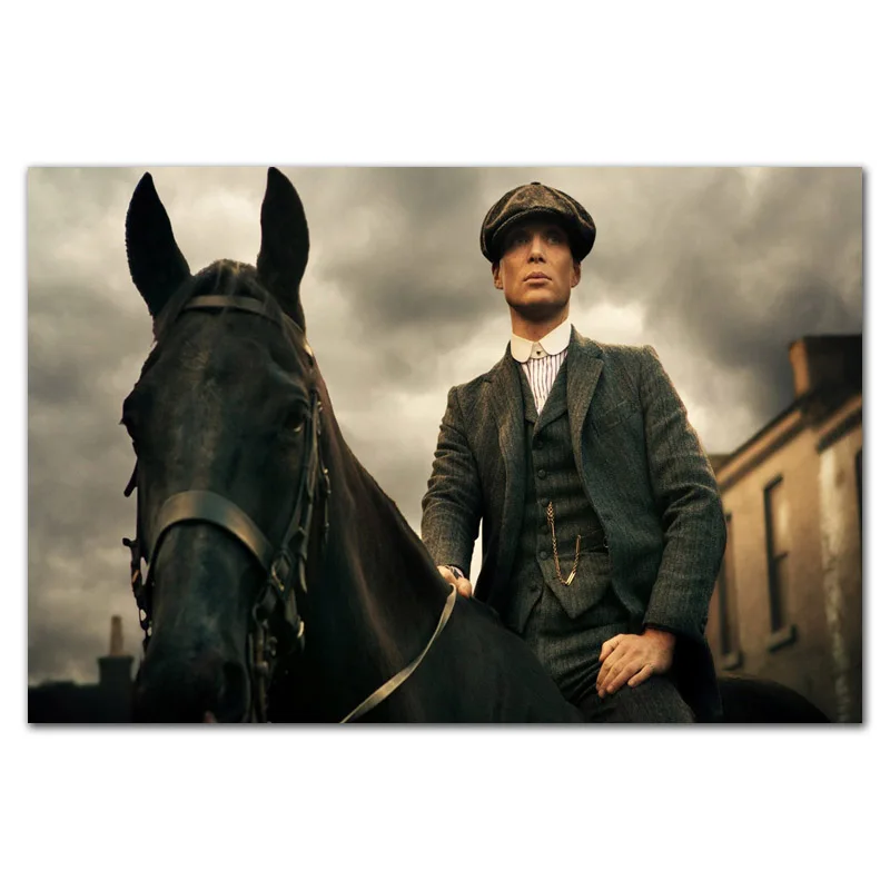 Peaky bliners Cillian Мерфи ТВ-шоу художественный постер Картина Настенная картина домашний декор, плакаты и принты - Цвет: 0017