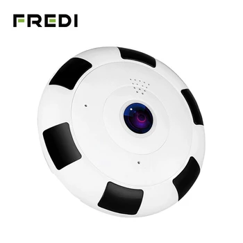 

FREDI 1.3MP 960P Fisheye IP Camera Wireless WiFi 360 Degree Panoramic Home Security Camera Night Vision Surveillance CCTV Camera