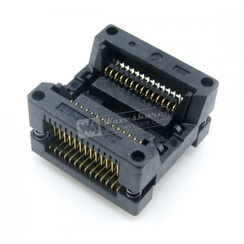 SOP28 SO28 SOIC28 OTS 28 1.27 01A Enplas IC тестирование сгорания розетка адаптер 8 6 мм ширина 1 27