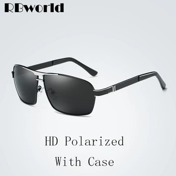 

2019 HD Polarized Men Sunglasses Men Goggle Driving Sun Glasses UV400 High Quality Driver Accessories oculos de sol