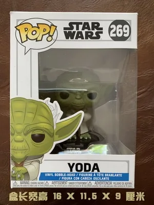 Официальный Funko pop Star Wars: Клон Wars йода Виниловая фигурка Коллекционная модель