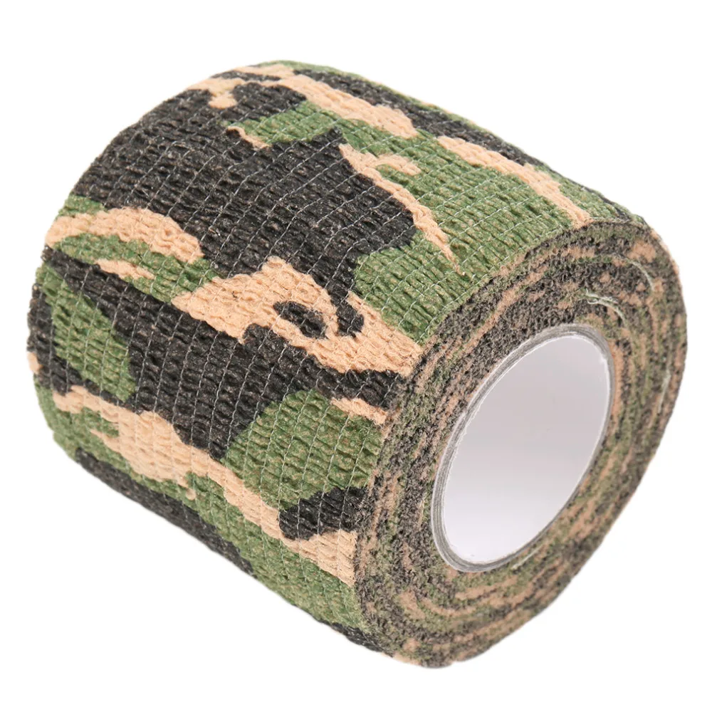1 рулон мужской армейской клейкой камуфляжной ленты стелс обёрточная бумага для охоты Прямая поставка