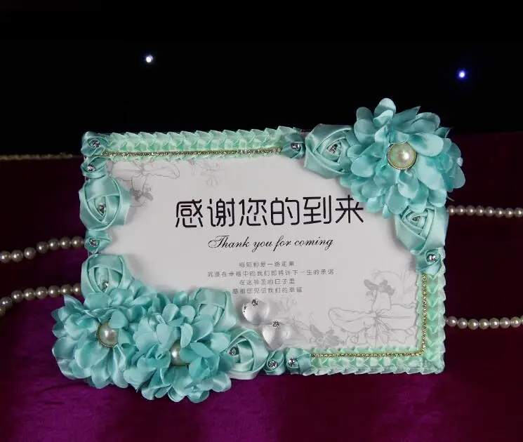 

The new wedding ceremony will thank you for coming to the reception desk.