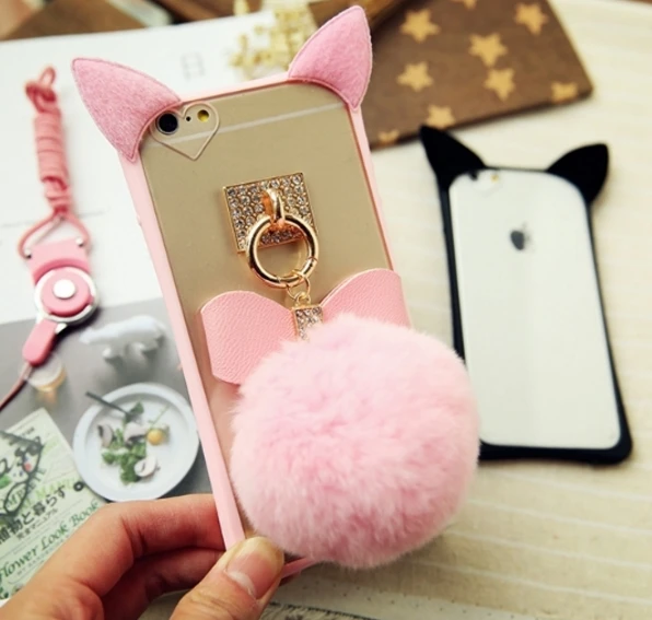 Bling Diamond Fur Ball Phone Cases Cute Pussy Plush Cat Ear Tpu Soft Phone Cover For Iphone 5 5s 6 6s 6plus 7 7 Plus 8 Plus Case Cover For Iphone Phone Covercover For Iphone 5 Aliexpress Bling Diamond Fur Ball Phone Cases Cute Pussy Plush Cat Ear Tpu Soft Phone Cover For Iphone 5 5s 6 6s 6plus 7 7 Plus 8 Plus Case Cover For Iphone Phone Covercover For Iphone 5 Aliexpress