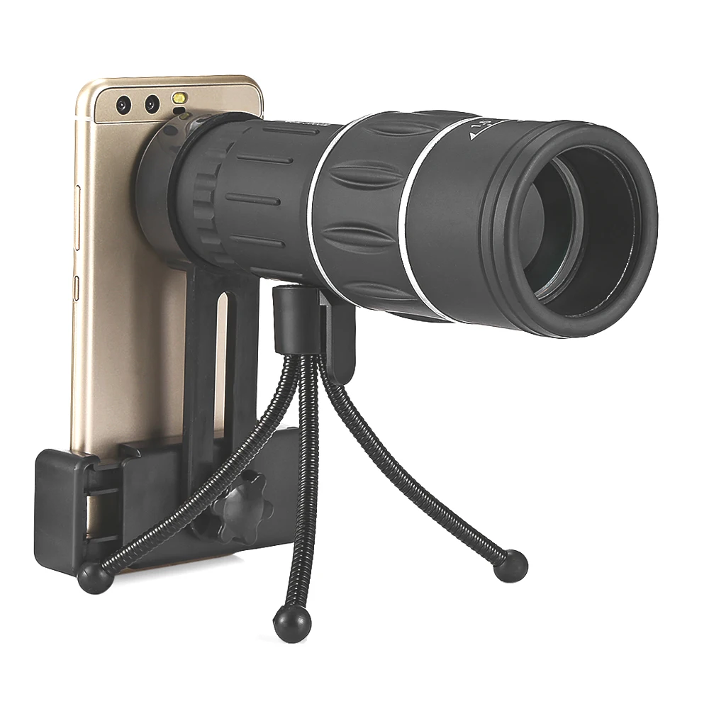 HD BAK4 16x52 Mini Monocular Telescope Prism Dual Focus
