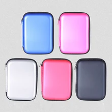 Portable Storage Bag For USB External HDD Hard Drive Disk Carry Case Travel Pouch Zipper Cover Bags Digital Accessory Organizer