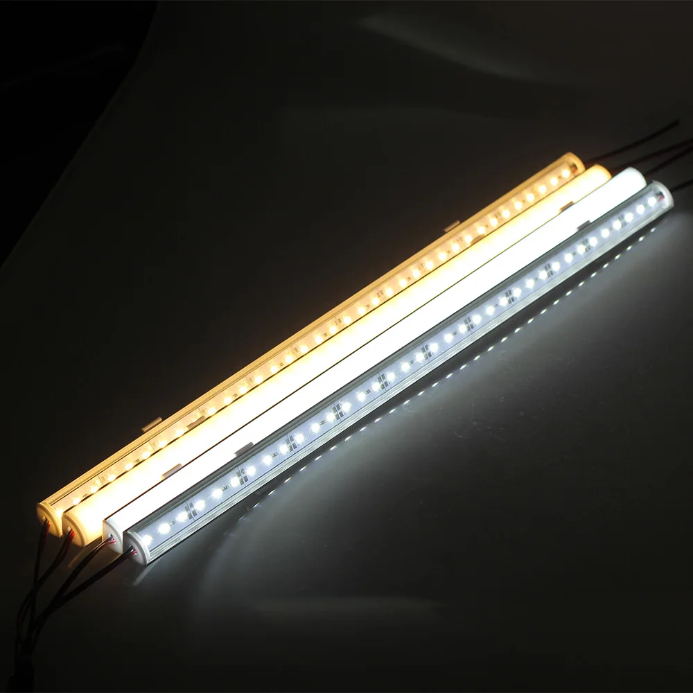 5 шт.* 50 см V алюминиевый профиль DC12V настенный угловой СВЕТОДИОДНЫЙ светильник 5730 36 светодиодный V образный Угловой светодиодный жесткий линейный светильник лампа для шкафа