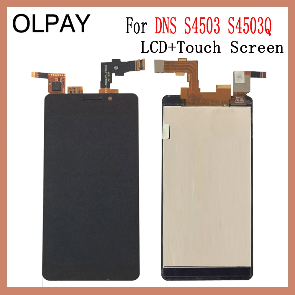 OLPAY 4.5 'جديد الأصلي ل DNS S4503 S4503Q الهاتف المحمول شاشة الكريستال السائل + مجموعة المحولات الرقمية لشاشة تعمل بلمس استبدال الزجاج OLPAY 4.5 'جديد الأصلي ل DNS S4503 S4503Q الهاتف المحمول شاشة الكريستال السائل + مجموعة المحولات الرقمية لشاشة تعمل بلمس استبدال الزجاج