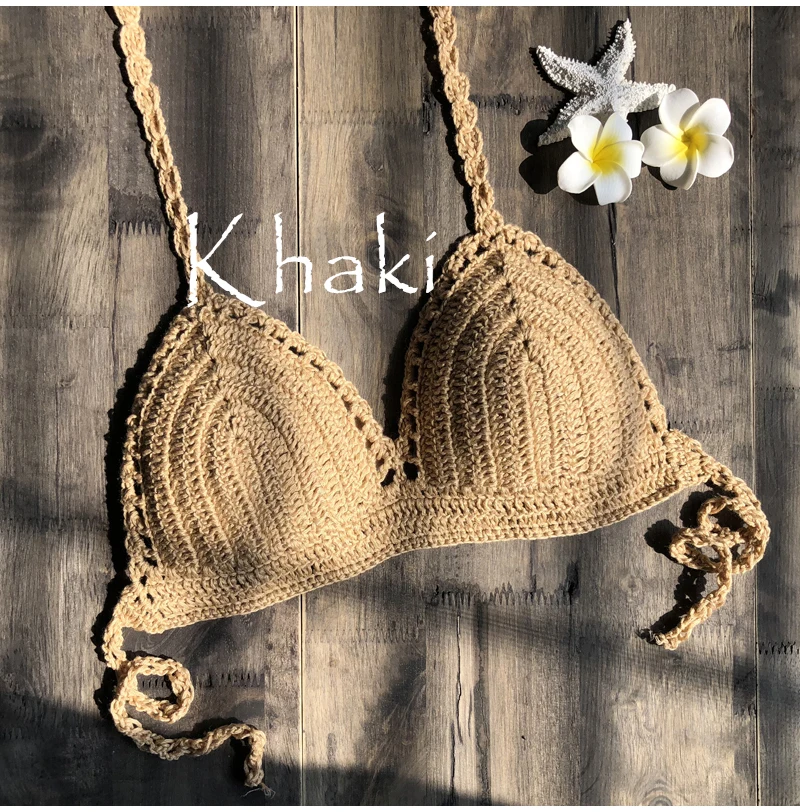 Цельные бикини купальник Mujer крючком красный верх купальника Knit Sexy Бикини Для женщин купальный бюстгальтер большой женский купальный костюм S-XL